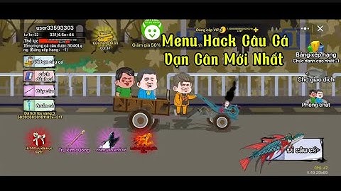 Cách hack menu game câu cá vạn cân cho ios và Android 