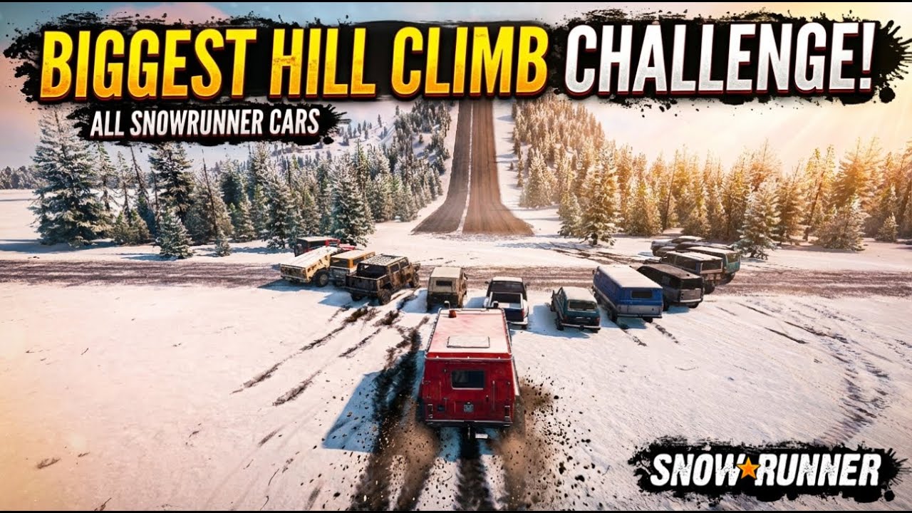 SNOWRUNNER 2026 : THE IMPOSSIBLE HILL! 🏔️ MAX POWER TEST 👑 | EnhCrea 