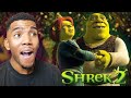 WATCHING SHREK 2 FOR THE FIRST TIME! (Movie Reaction)