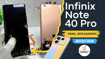 Infinix Note 40 Pro LCD Panel Unit Screen Replacement Repair | #InfinixNote40ProLCDUnitPanelFix