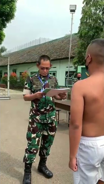 Reels Kasdam III/Slw pengecekan postur kepada casis Tamtama Pk TNI AD 2022 di Rindam III/Slw
