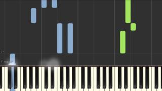 Video thumbnail of "Piano tutorial: Arcade Fire - Song on the beach (Her soundtrack) (Synthesia)"