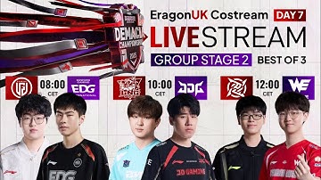🔴 Demacia Cup 데마시아 컵 | NIP vs LGD | WBG vs OMG | EDG vs iG 🔴
