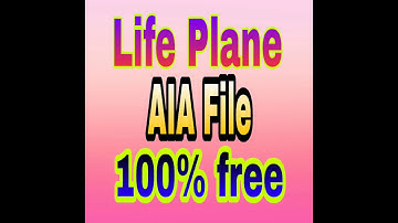 AIA file free|Life plan|technical fahad