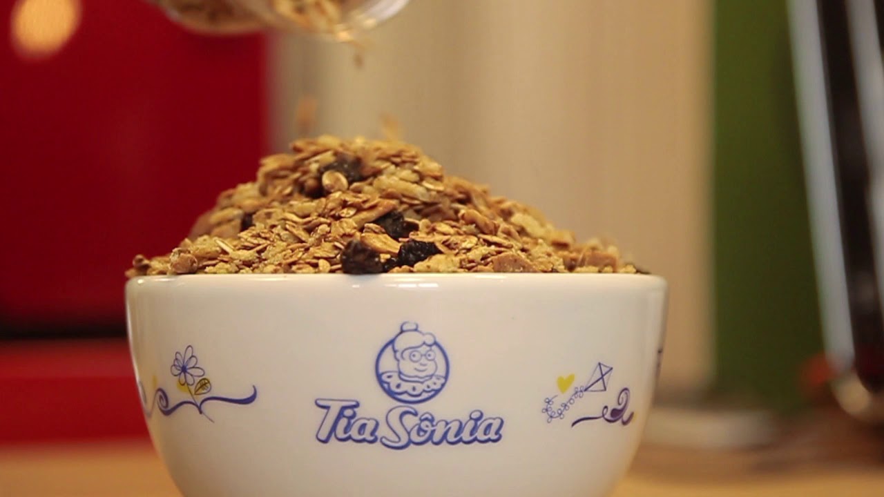 Granola Sem Glúten Tia Sônia Alimentos Naturais YouTube