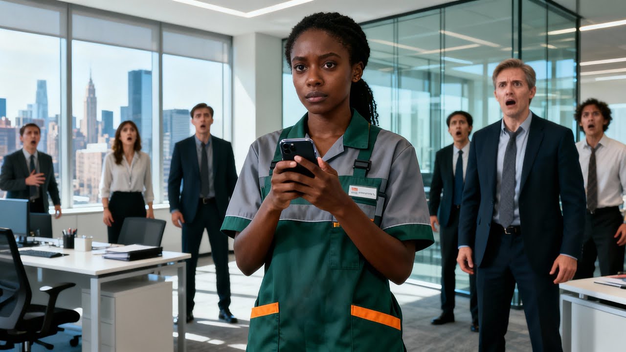 Black CEO’s Daughter Went Undercover as a Cleaner — One Call Later, the Staff Was Fired