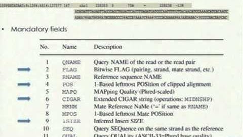 L02-2 Data processing - NGS lecture series 2011