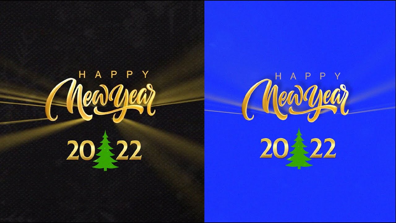 Happy New Year 2022 animation, wishes Videos | Full HD 1920x1080