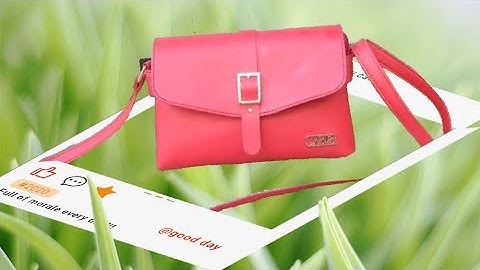 hướng dẫn chi tiết may túi xách cực đẹp .số 4