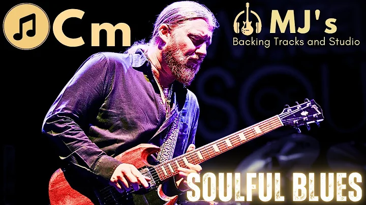 Soulful Slow Groovy Blues in C minor | Backing Track