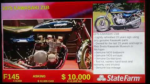 1975 Kawasaki Z1B 900