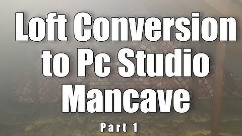 Loft Conversion into PC Mancave Part 1 - The Project Begins Finally!