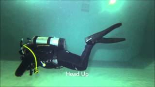 Ocean Quest Dive Centre - Modified Flutter Kick with Caption