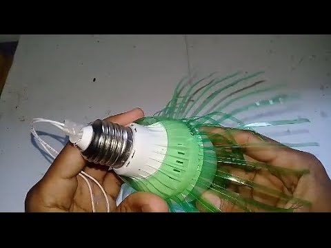  Cara  Mudah Membuat  Lampu Hias Dari Botol  Bekas YouTube