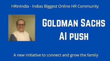 Goldmansachs - AI push