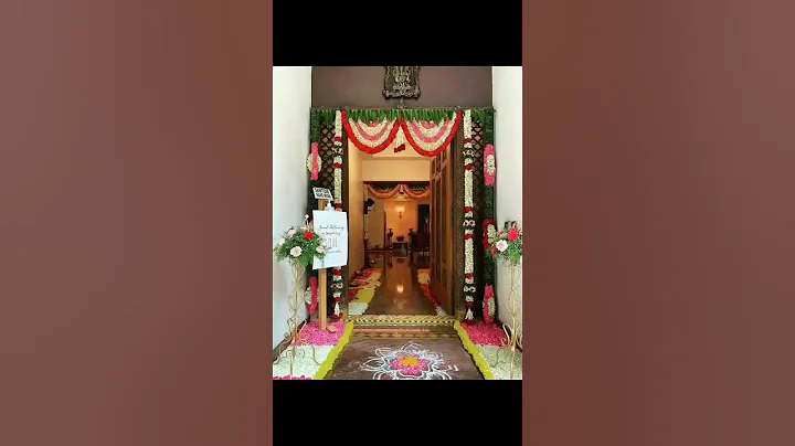 Door decoration ideas||Traditional  door decoration collection||House warming decor