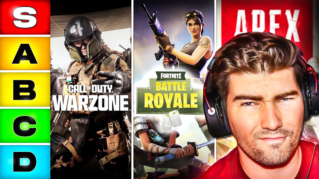 Ranking The Best Battle Royale Games (Battle Royale Tier List)