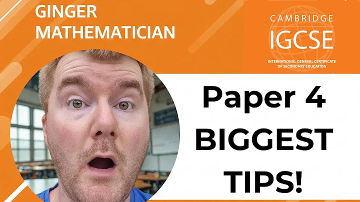 IGCSE Maths 0580: 3 Top Tips to Master the Calculator Paper 4