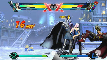 UMvC3 - 4x Soul Drain Setup with Round Harvest