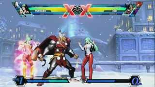 UMvC3 - 4x Soul Drain Setup with Round Harvest