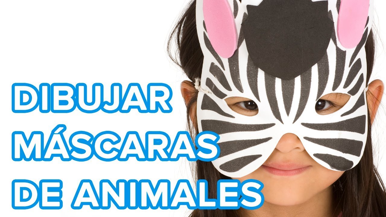 Cómo dibujar máscaras de animales para carnaval  7 ideas muy fáciles para  disfraces de carnaval 