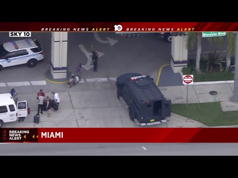 Top floor of Hilton Miami evacuated after possible gunshots fired