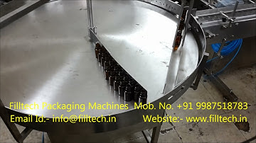 Bottle Infeed Turntable # Bottle Accumulator # Bottle Turntable Unscramber for Liquid Filling Line