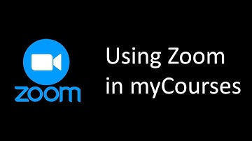 Teaching with Zoom in Blackboard