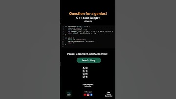 PROVE IT ! 💥YOU THINK YOU KNOW C++?  | Video 83 | #shorts