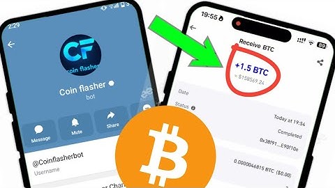How to get 1.5 flash free Bitcoin(BTC) to your wallet from a crypto bot