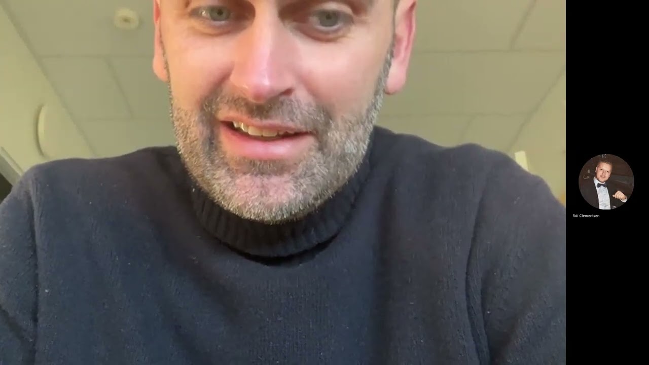 Samrøða við nýggja venjaran Magne Hoseth