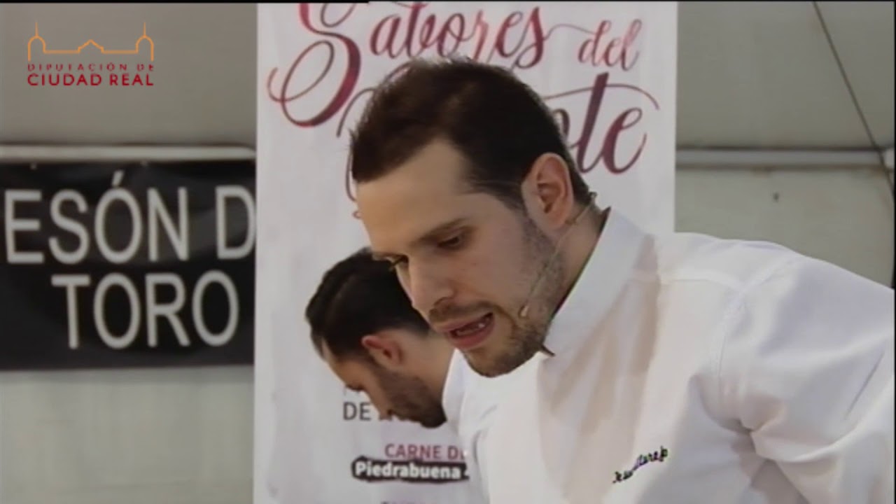 Tarta de queso manchego, miel y piñones, chef Jesús Villarejo - Sabores del Quijote diputación foral de alava