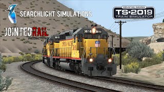 Train Simulator Review:  Jointed Rail/Searchlight Simulations SD402