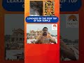 Leakages on the roof top of Ayodhya Ram Temple #ayodhyarammandir #ayodhyamandirstatus #shorts