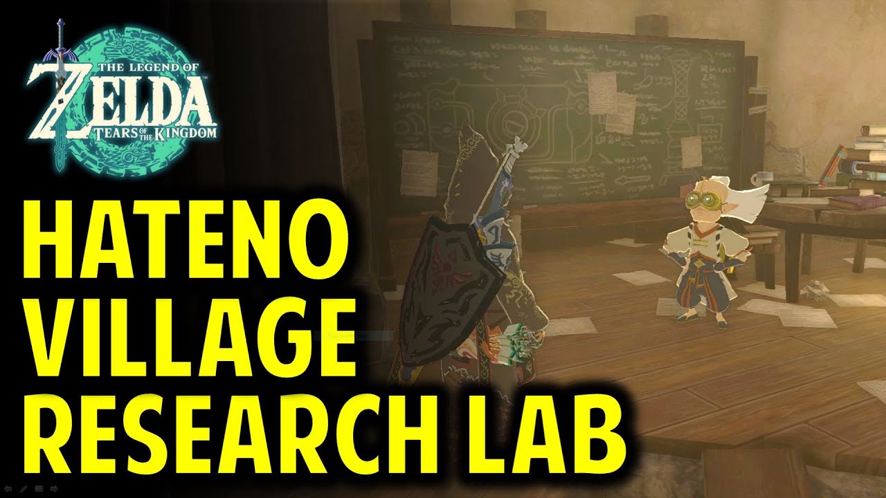 Unlock Shrine Sensor Hateno Village Research Lab Side Adventure