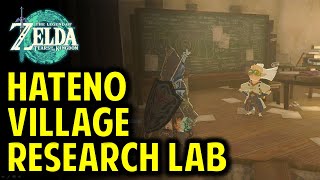 Famous Unlock Shrine Sensor | Hateno Village Research Lab Side Adventure | Zelda Tears of the Kingdom Net Worth