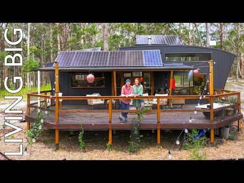 An Artistic Tiny Home Designed Around Nature and Daily Living