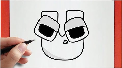 How To Draw Alphabet Lore - Lowercase Letter U