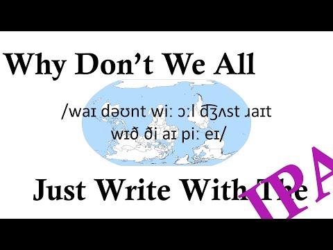 Video: Welk schrijfsysteem gebruikt het Engels?