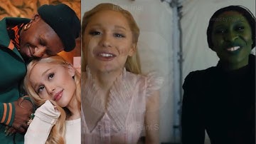 Ariana Grande, Cynthia Erivo React To 