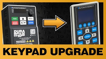 DURApulse GS10 VFD Keypad Upgrade from AutomationDirect