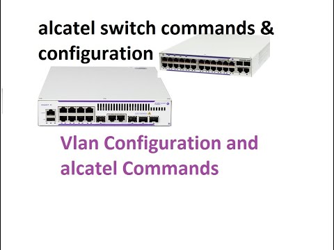 VLAN configuration step by step | alcatel switch vlan commands | vlan switch configuration