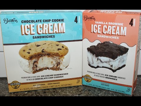 brothers-ice-cream-sandwiches:-chocolate-chip-cookie-&-vanilla-brownie-review