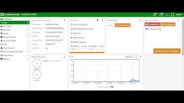 FortiGate Virtual Firewall(.ova) setup in VMware Workstation