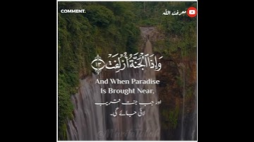 Surah At Takwir Ayah 10_14 |القارئ راشد بن محمد | وَاِذَا الصُّحُفُ نُشِرَتۡ