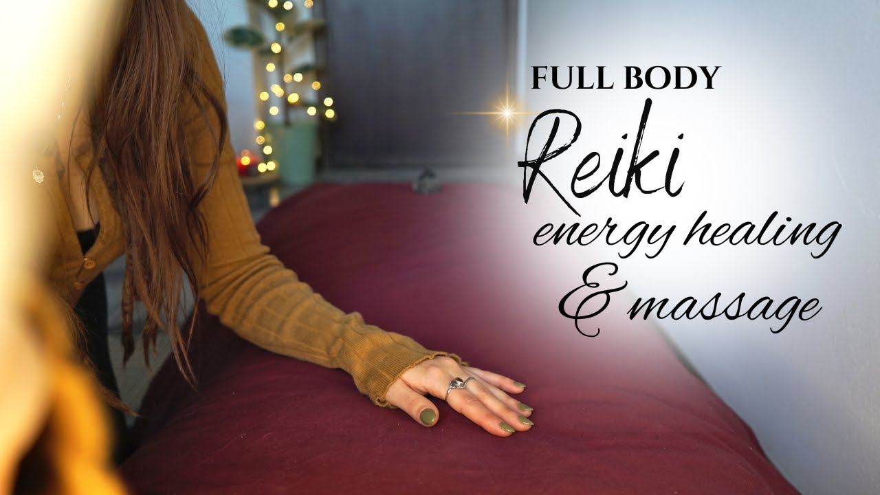 Full Body Reiki ASMR ~ Energy Healing & Massage | Crinkly Blanket, Hand Movements (No Talking)