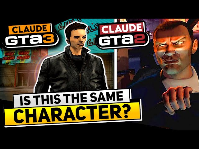 Claude Speed! (GTA 2, GTA 3 E SAN ANDREAS) 