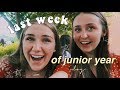 Vlog last week of junior year 2019  hannah teal
