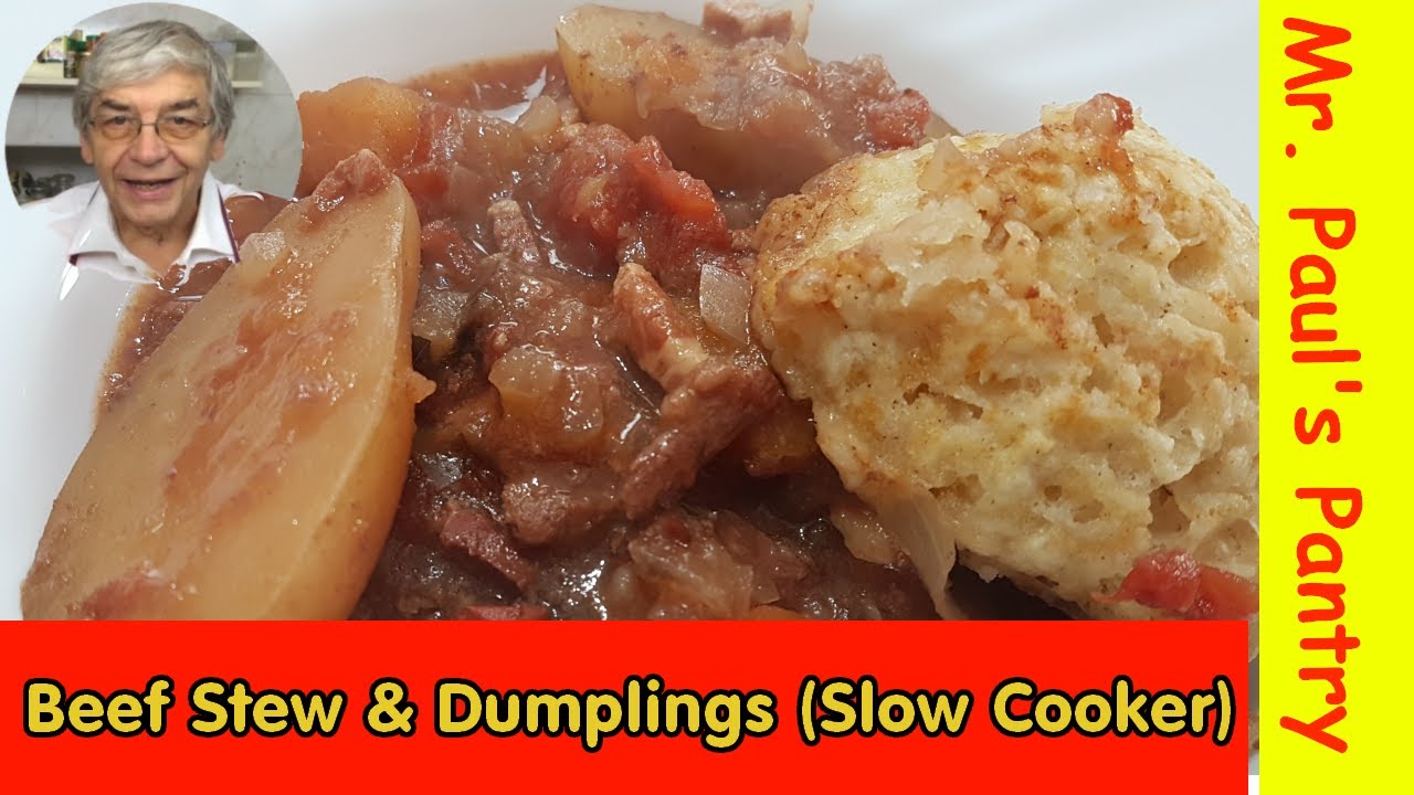Beef Stew & Dumplings (Slow Cooker) Instant Pot Teacher