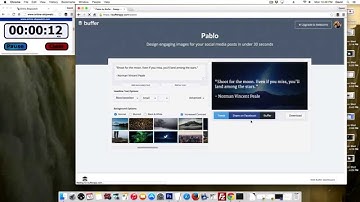 Pablo by Buffer Walkthru Vid | Post Images To Social Media In 15 sec!